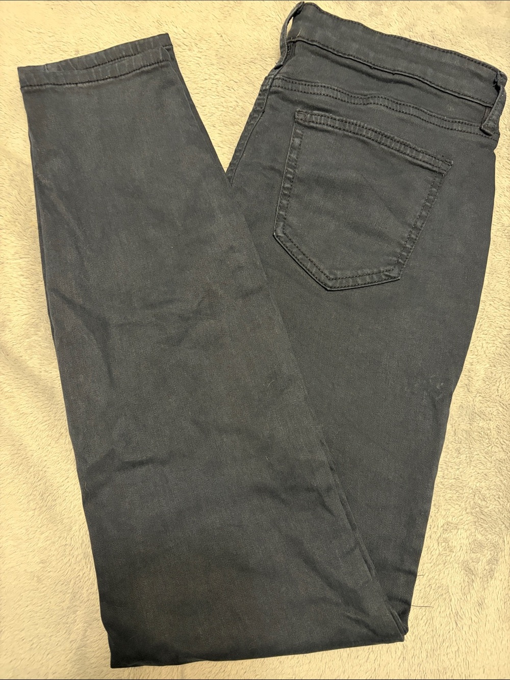 Buffalo David Bitton Hannah High Rise Stretch Navy Skinny Jeans
